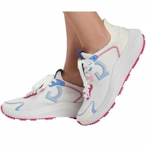 G/FORE White and Pink Women's Sneakers